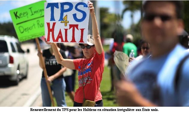 Renouvellement du TPS : les migrants haïtiens soulagés